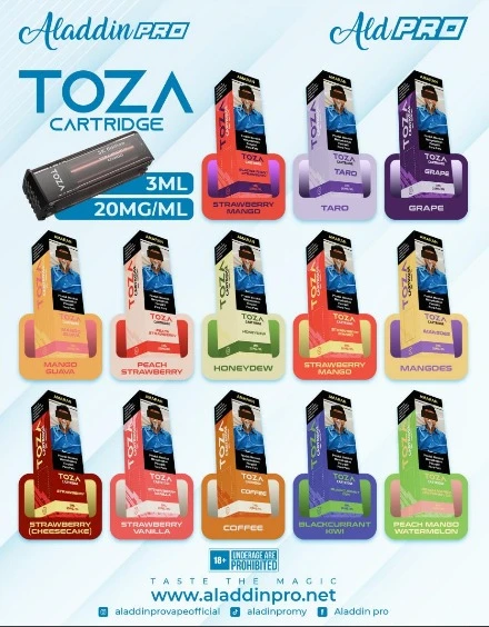 TOZA 3ML CARTRIDGE