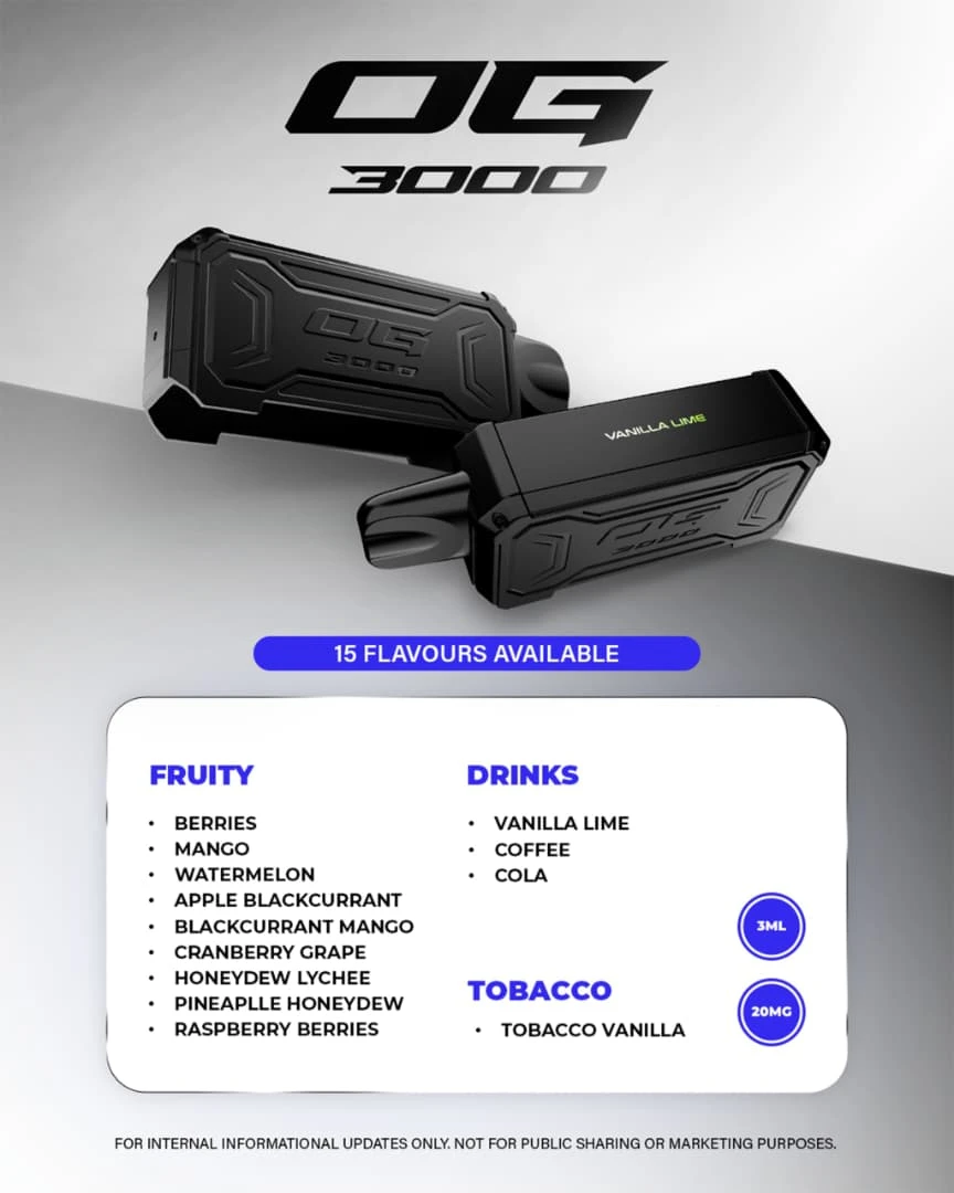 ASDF OG3000 CARTRIDGE