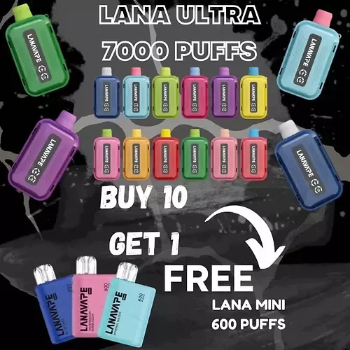 Lana Mini 600 Puffs
