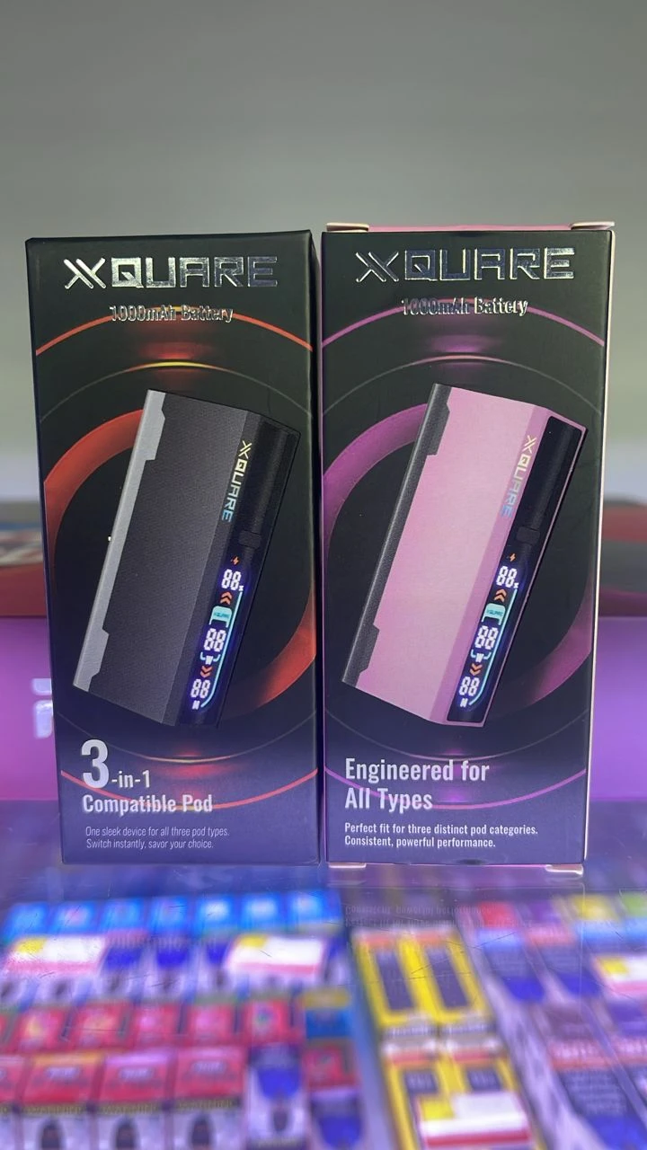 XQUARE DEVICE 1000MAH 3IN1 COMPATIBLE POD