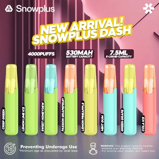 SnowPlus Dash 4000puffs